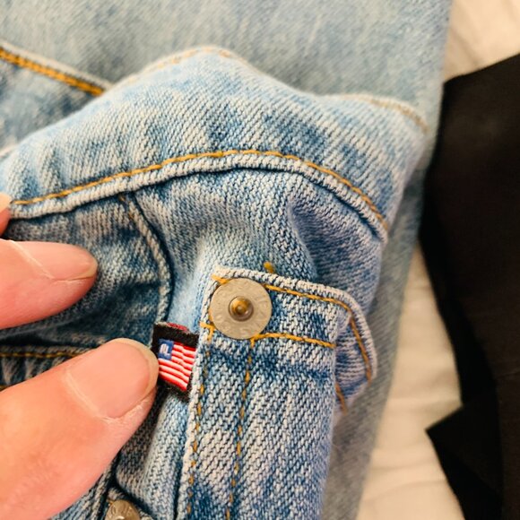 POLO JEANS COMPANY RALPH LAUREN VINTAGE Collectable Denim Maxi Circle Skirt - Picture 8 of 10